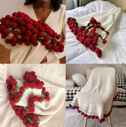 Crochet Blanket by Louise and Mom ❤️