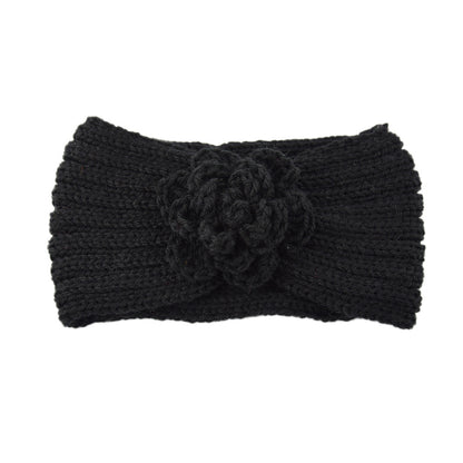 Camellia Knitted Wool Headband Movement