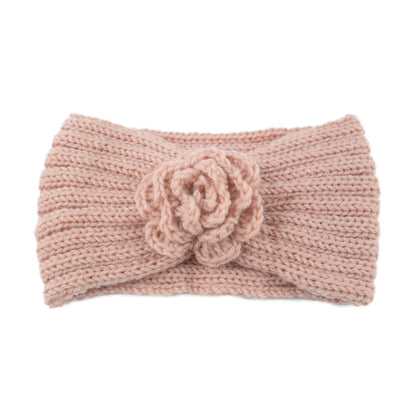 Camellia Knitted Wool Headband Movement