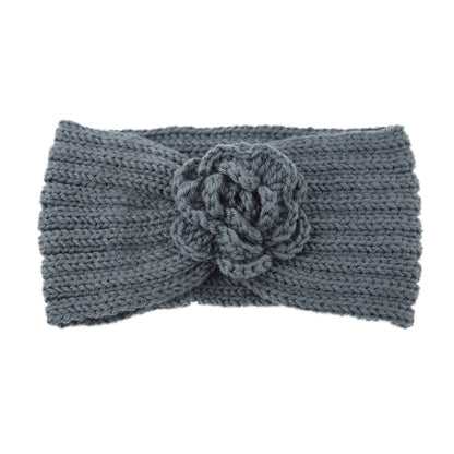 Camellia Knitted Wool Headband Movement